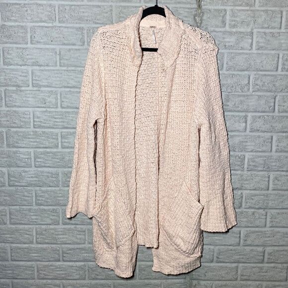 NWT MSRP $168 Free People Waterfront Cardigan Women's Size Large - Picture 4 of 8
